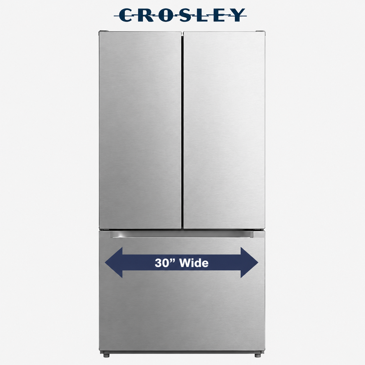 Crosley 18.4 cu. ft. French Door Refrigerator - CFDMH1834AS