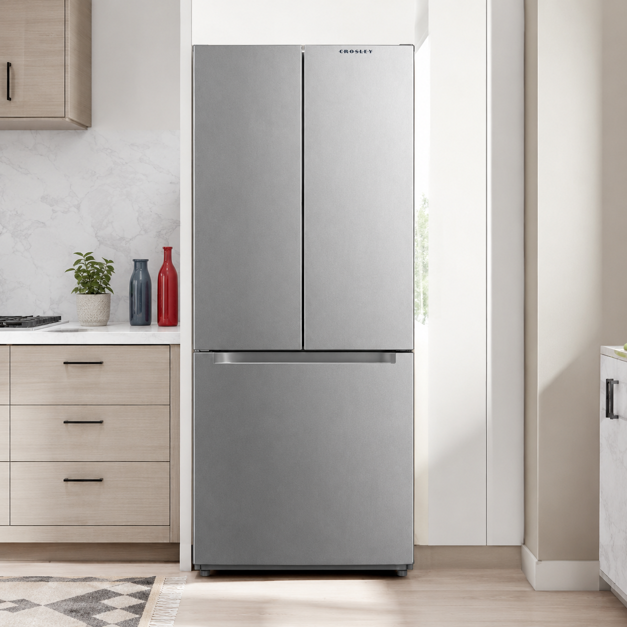 Crosley 18.4 cu. ft. French Door Refrigerator - CFDMH1834AS
