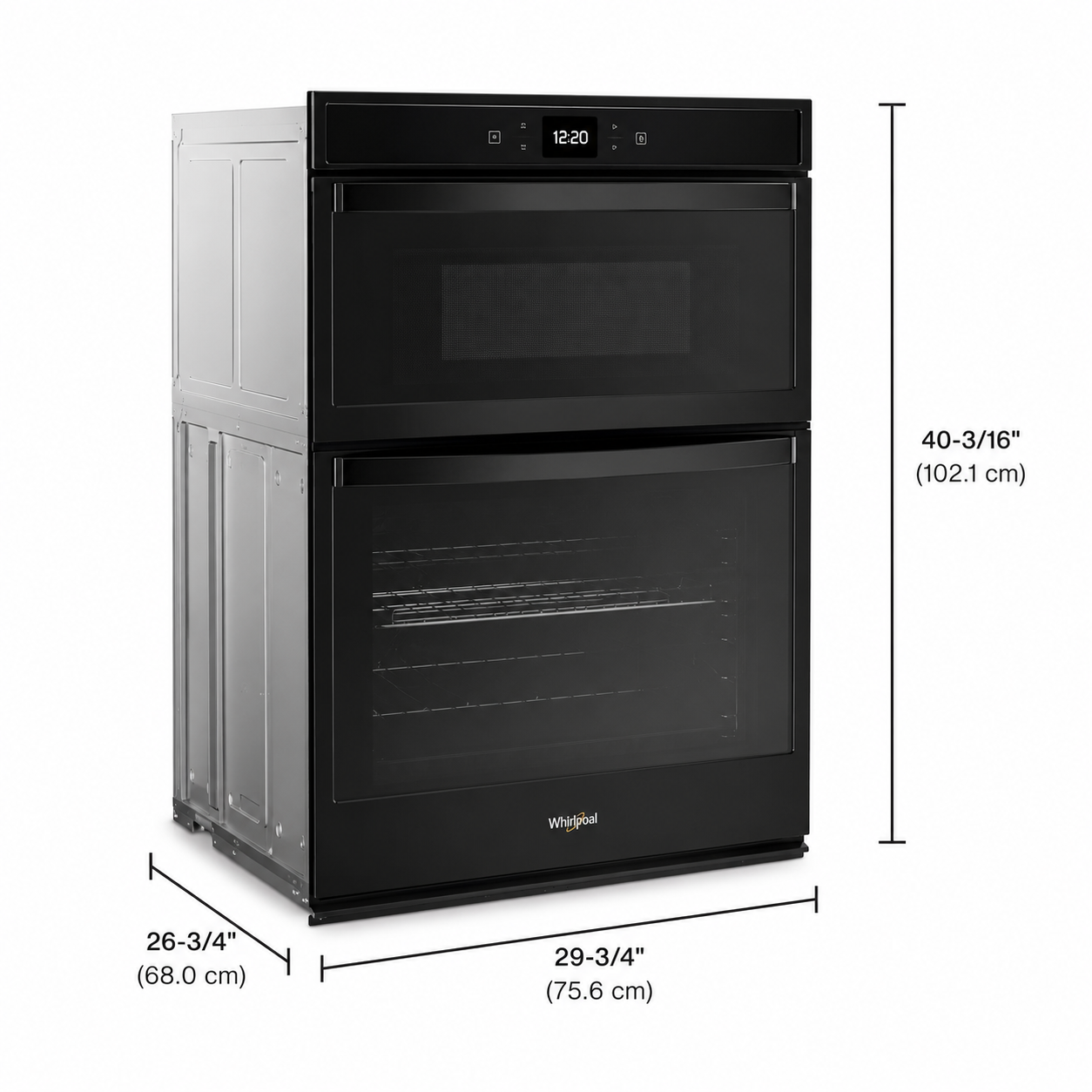 Whirlpool 27 in. Smart Microwave Wall Oven Combo - WOEC5027LB