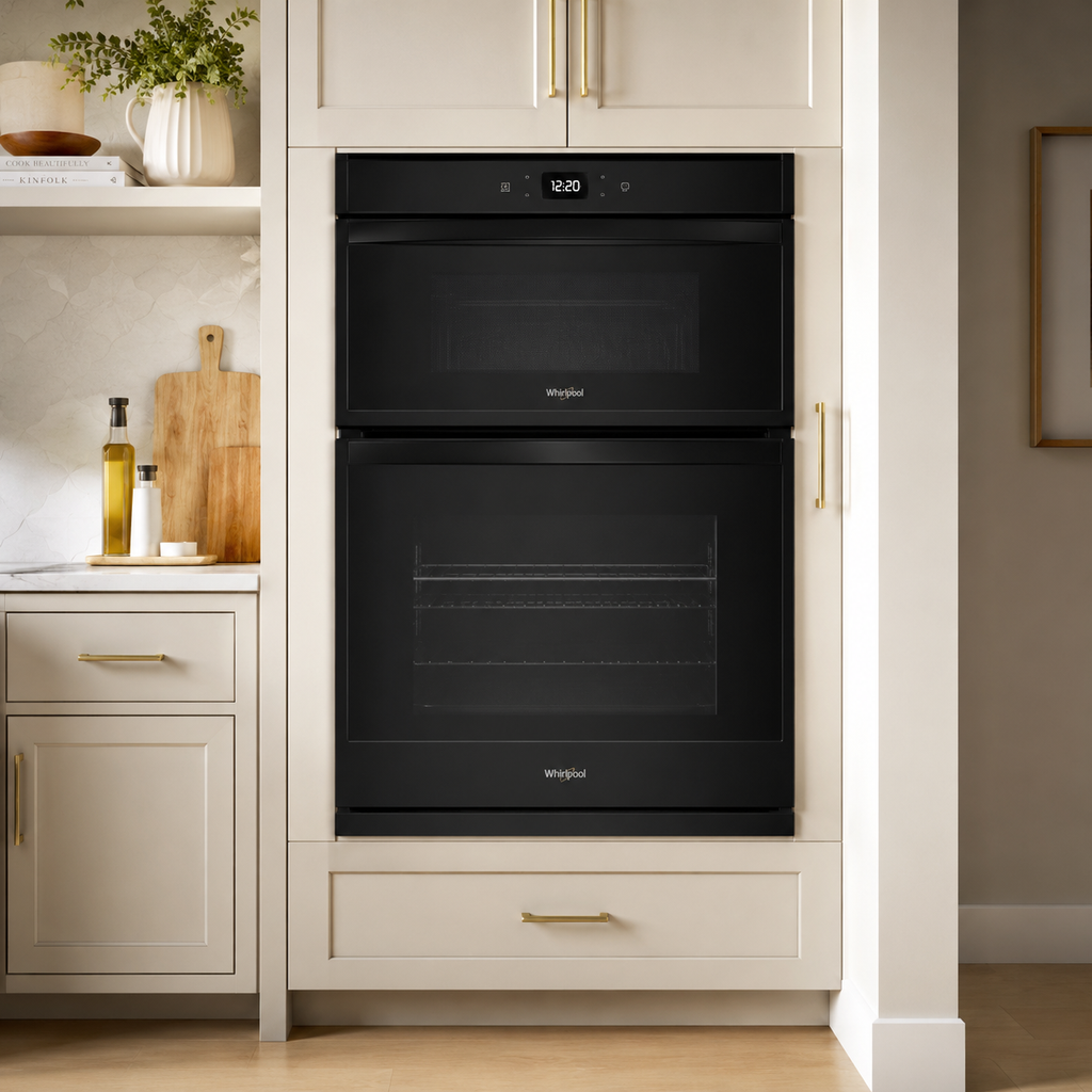 Whirlpool 27 in. Smart Microwave Wall Oven Combo - WOEC5027LB