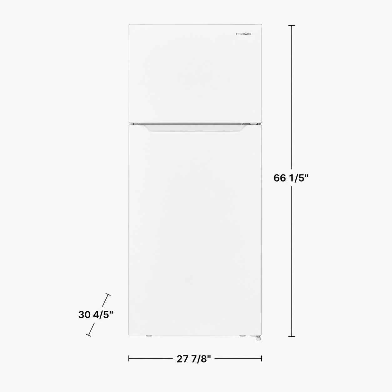 Frigidaire 17.6 cu. ft. Top Freezer Refrigerator - FFHT1822UW