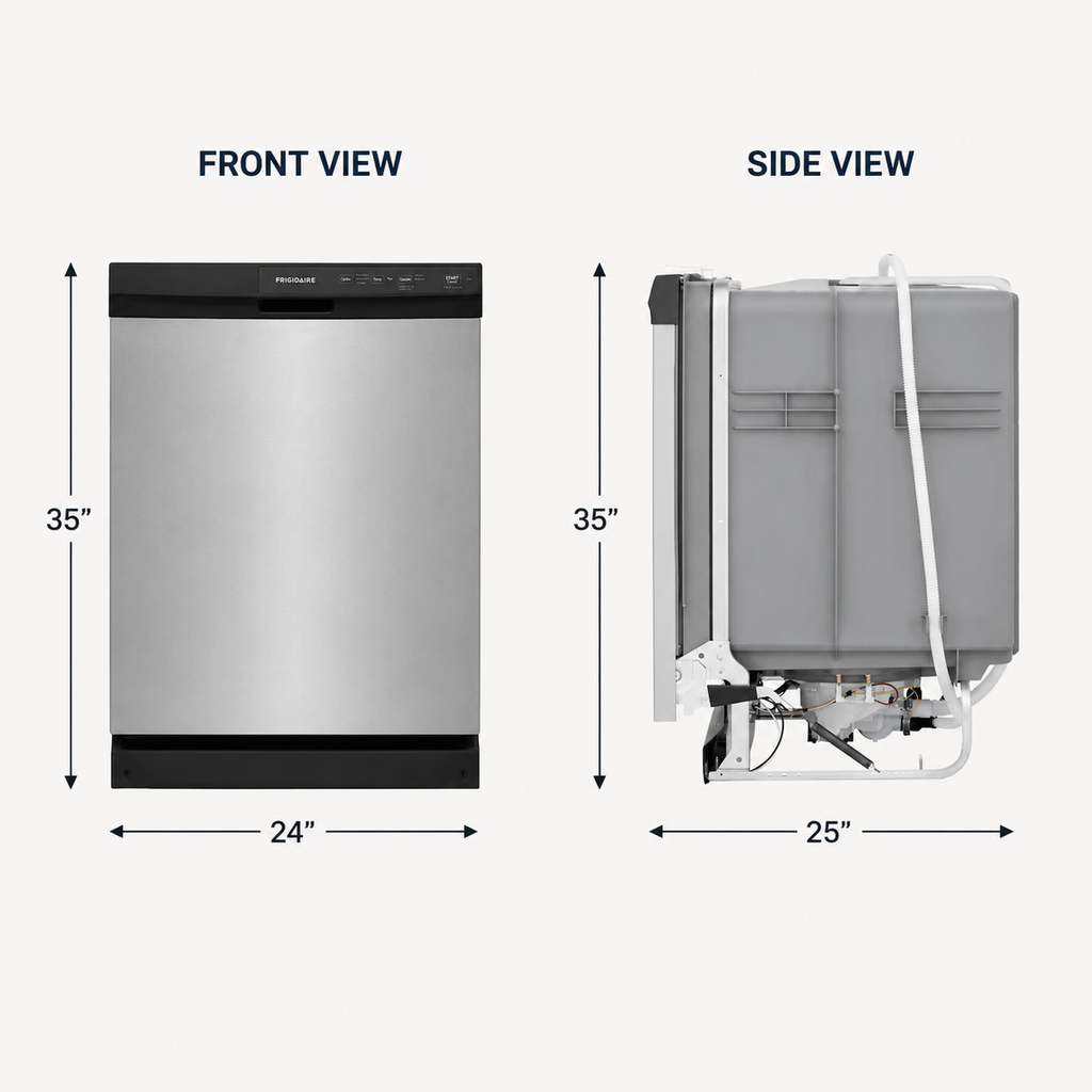Frigidaire 24 in. Built-In Dishwasher - FFCD2413US