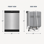Frigidaire 24 in. Built-In Dishwasher - FFCD2413US
