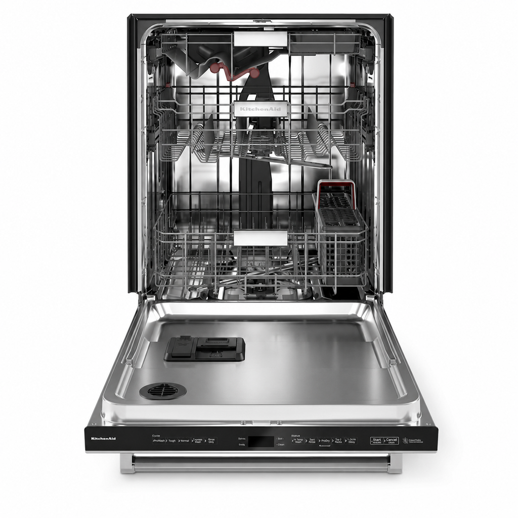 KitchenAid 24 in. Top Control Dishwasher with 3rd Rack - KDTM604KPS