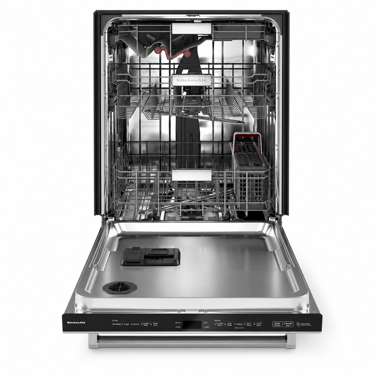KitchenAid 24 in. Top Control Dishwasher with 3rd Rack - KDTM604KPS