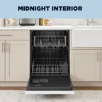 Amana 24 in. Built-In Dishwasher with Midnight Interior - ADFS2524RW