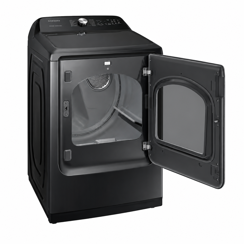 Samsung 7.4 cu. ft. Gas Dryer with Steam Sanitize+ - DVG50R5400V)
