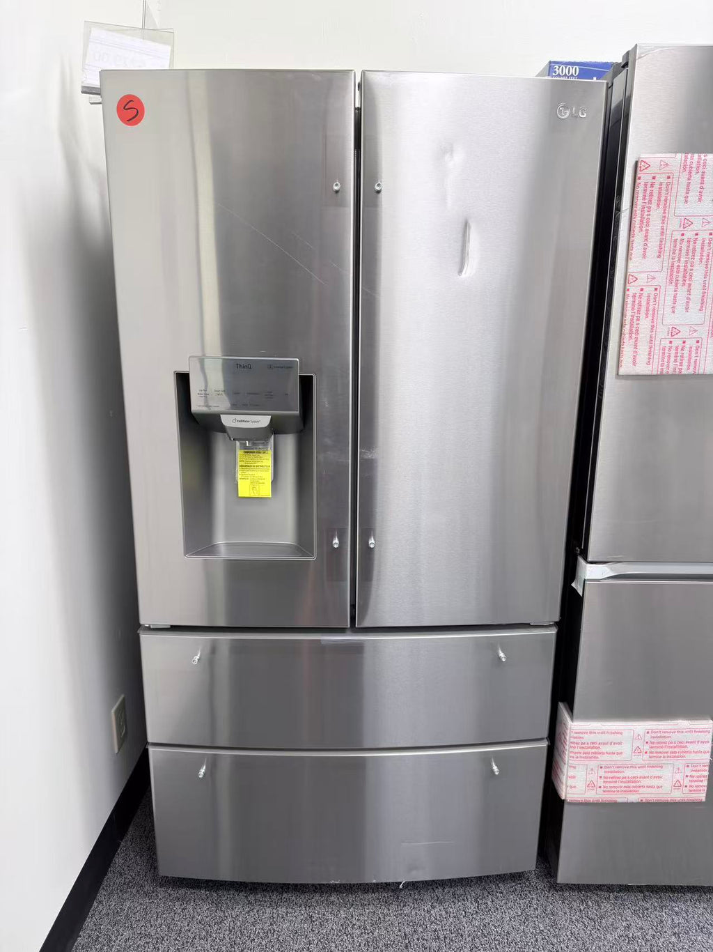 LG 28 cu. ft. 4-Door French Door Refrigerator – LMXS28626S