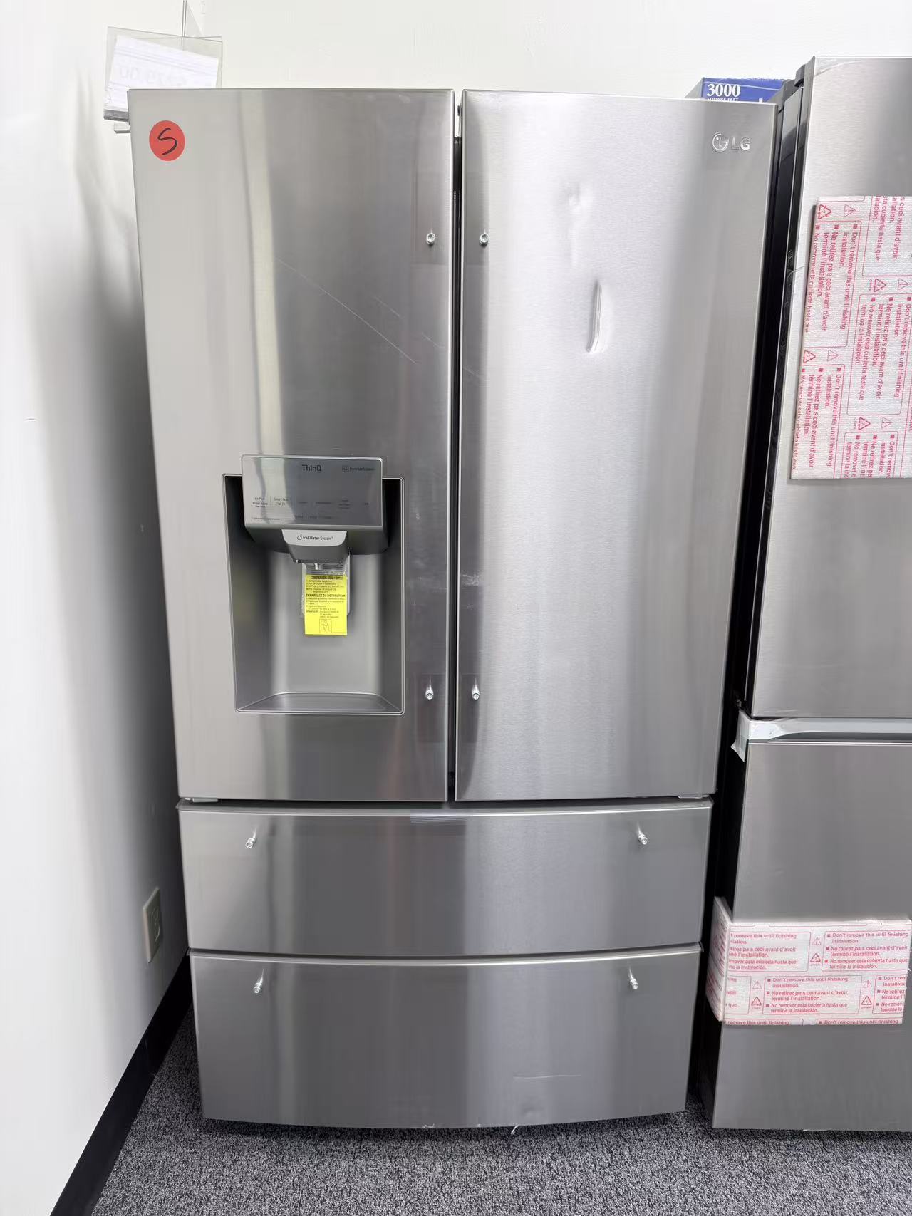 LG 28 cu. ft. 4-Door French Door Refrigerator – LMXS28626S