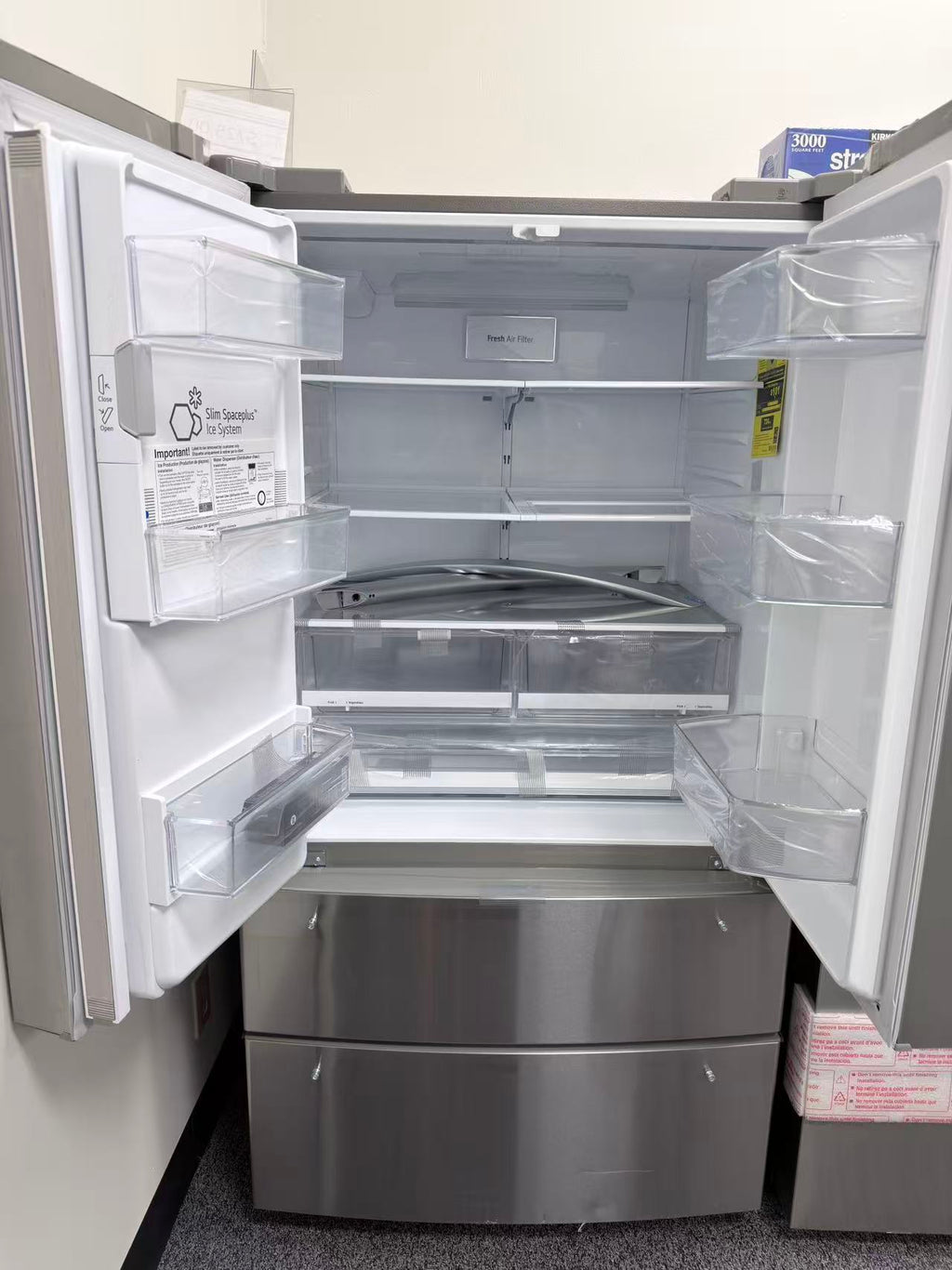 LG 28 cu. ft. 4-Door French Door Refrigerator – LMXS28626S