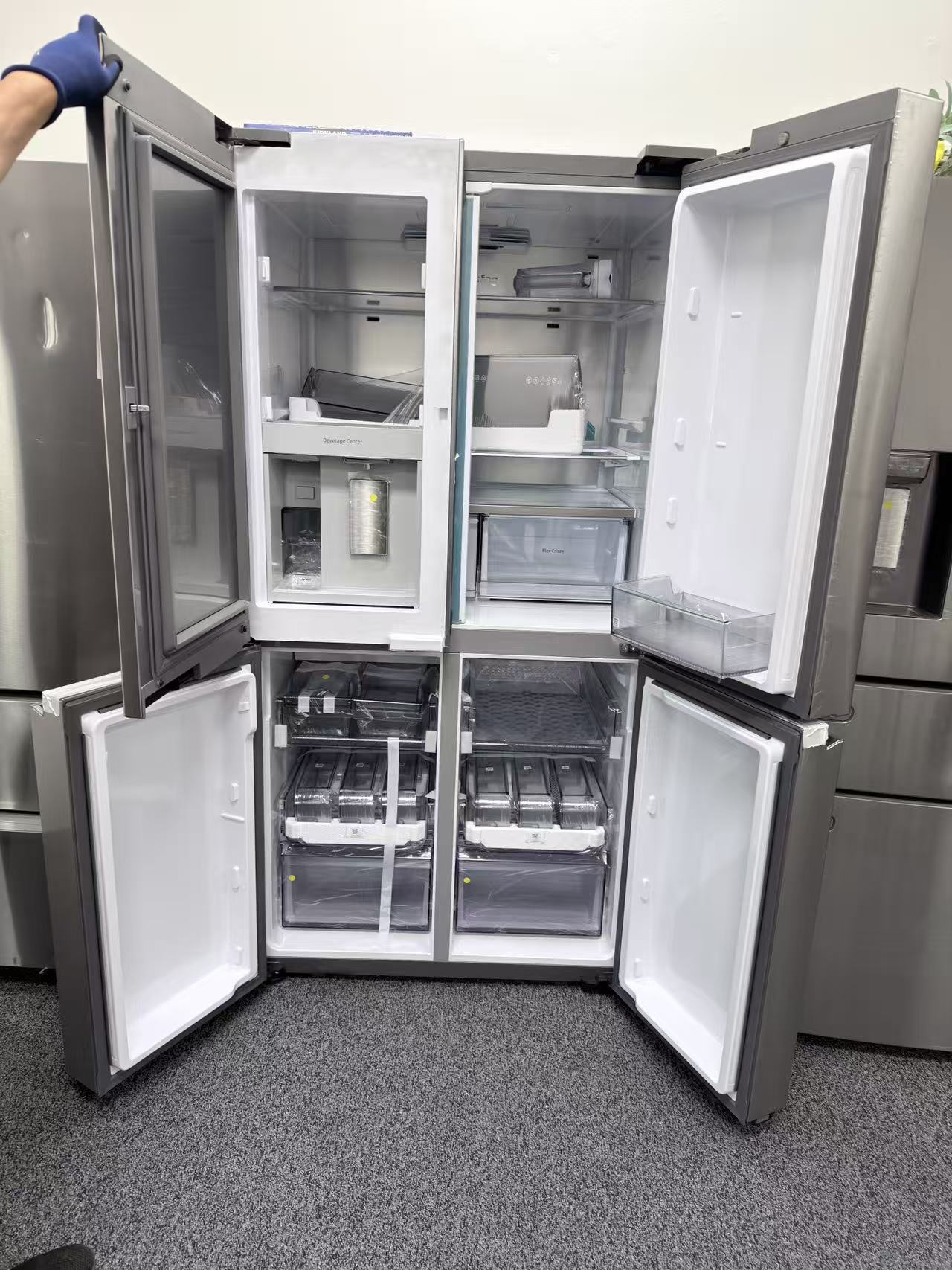 Samsung 29 cu. ft. 4-Door Flex Refrigerator - RF29A9671SR