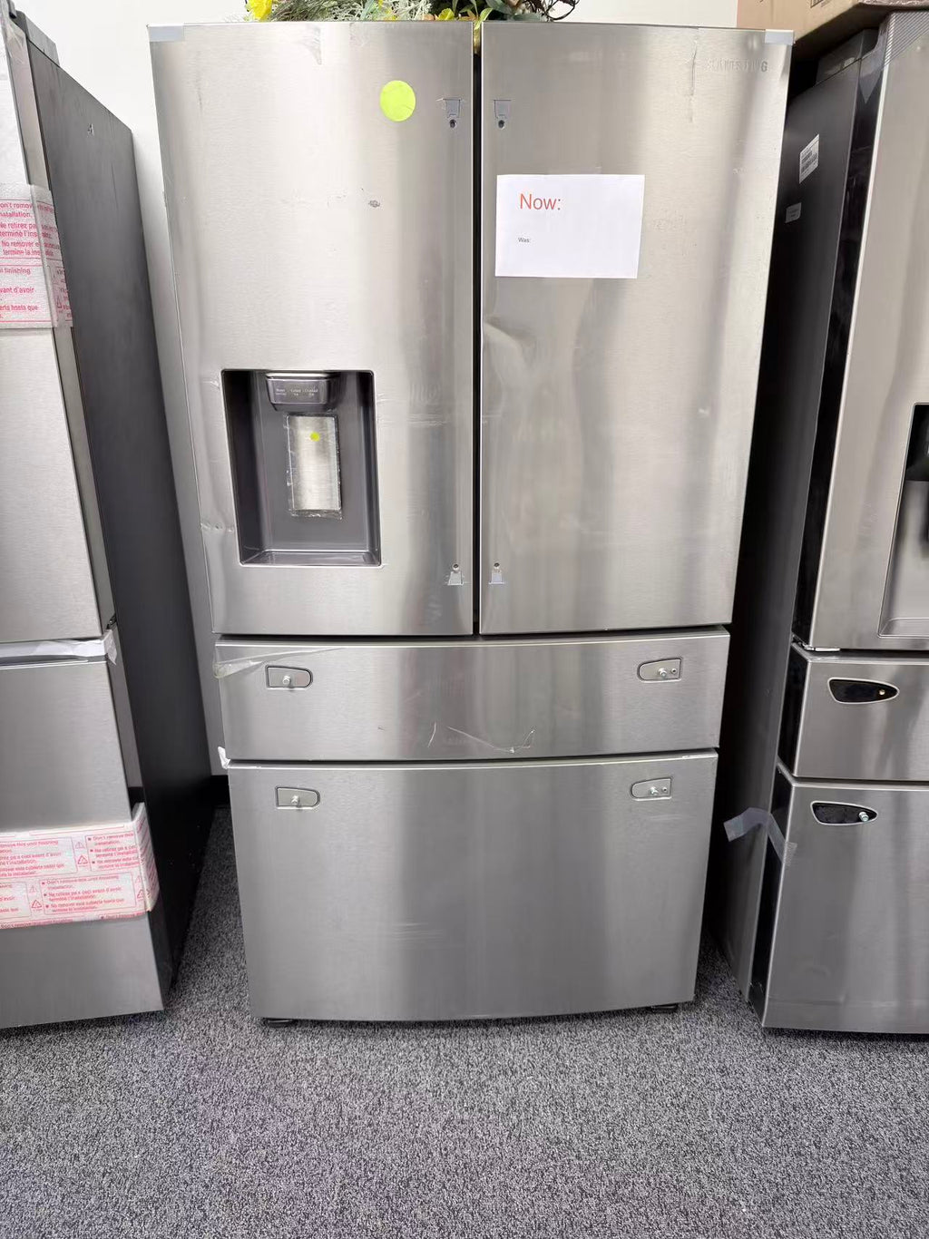 Samsung 28 cu. ft. 4-Door French Door Refrigerator - RF28R7201SR