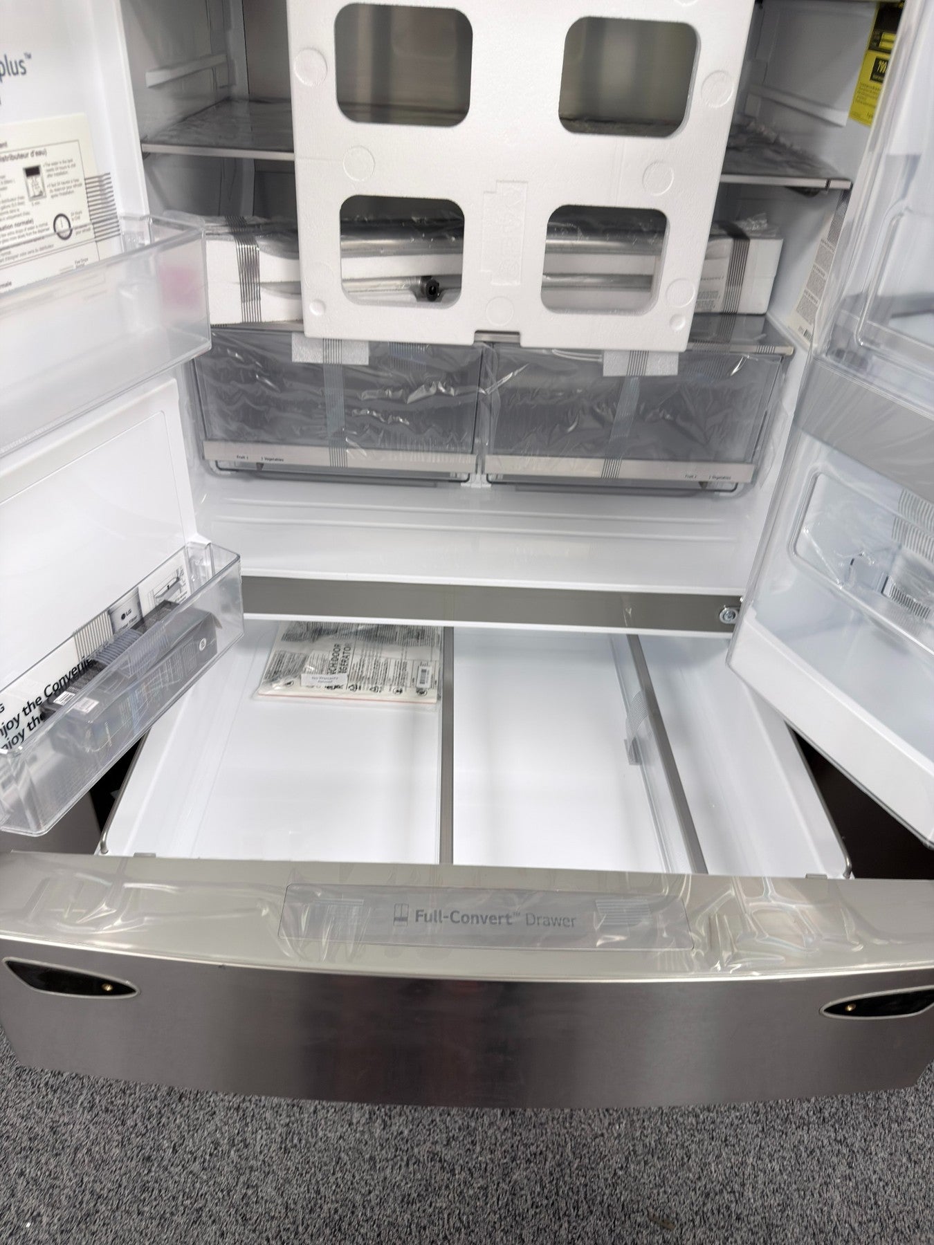 LG 30 cu. ft. 4-Door French Door Refrigerator - LRMDS3006S
