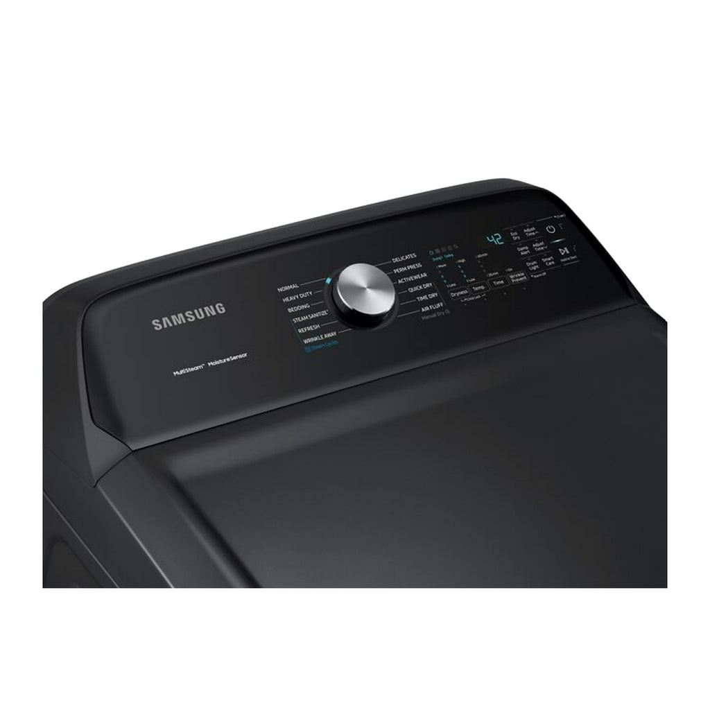 Samsung 7.4 cu. ft. Gas Dryer with Steam Sanitize+ - DVG50R5400V)